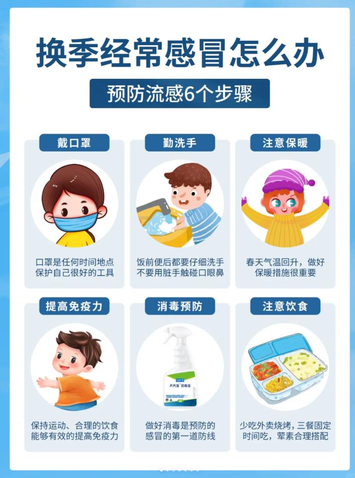 换季经常感冒怎么办，戳这里6个预防经验