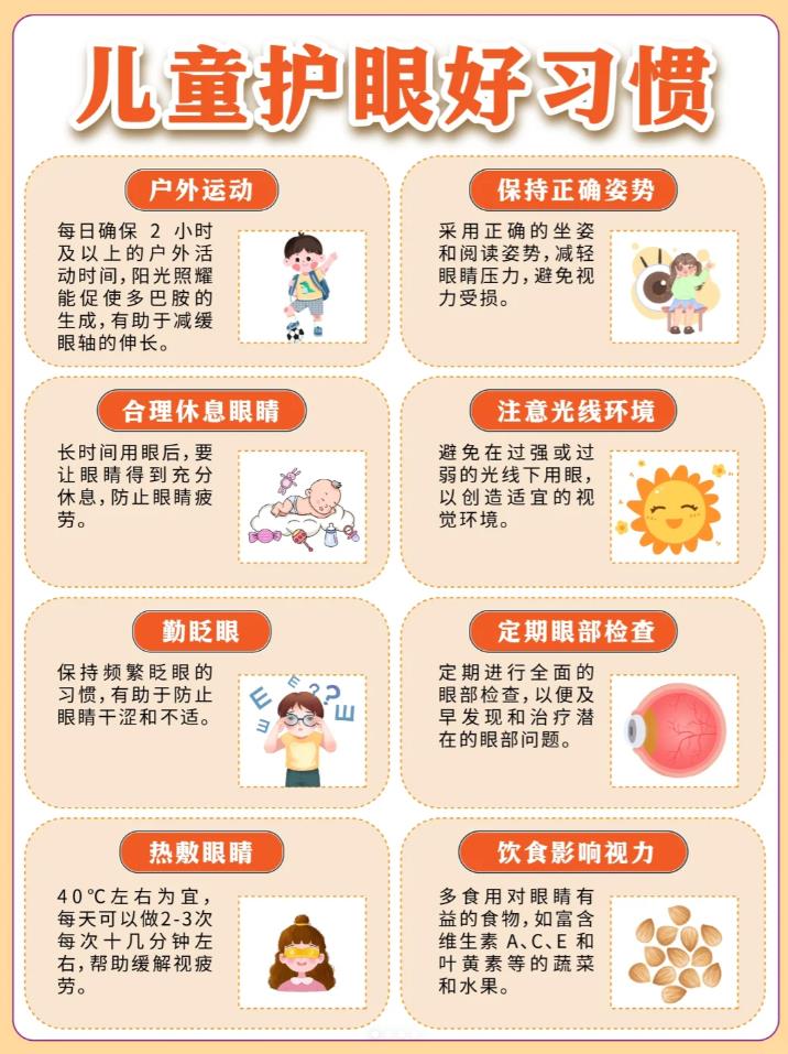 儿童护眼攻略：这6个伤眼行为不要做